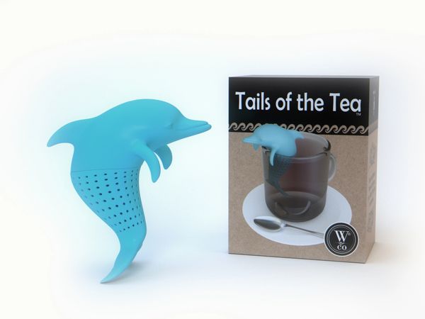 W&Co Tails of the Tea Dolphin Silicone Tea Infuser