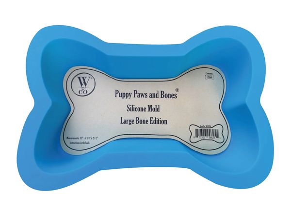 Puppy Paws and Bones ® Large Bone Edition Silicone Mold