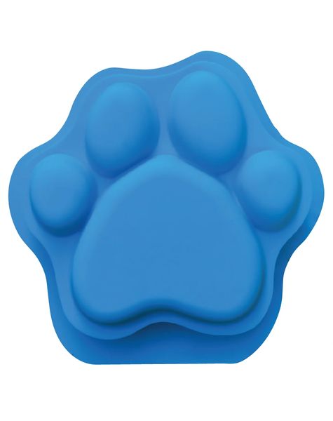 LE DOGUE Dog Paws & Bones Silicone Baking Molds with Recipe