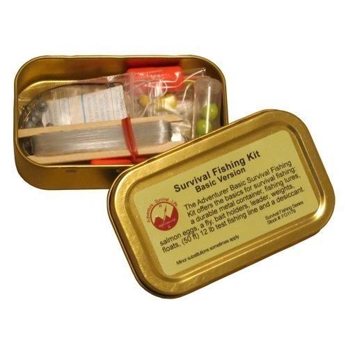 15-Pc. Emergency Survival Fishing Kit