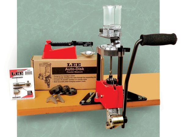 Lee 4 Hole Turret Press with Auto Index Value Kit