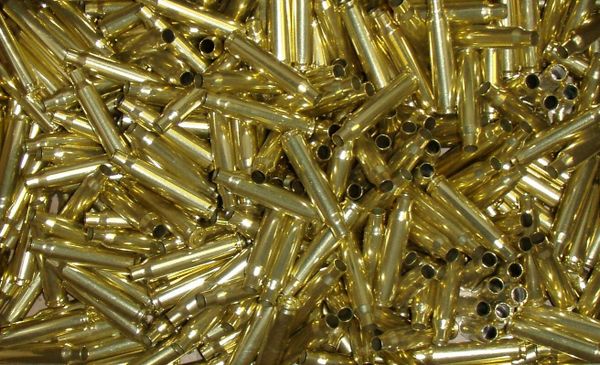 Once-Fired Reloading Brass 223 Grade A Box of 500