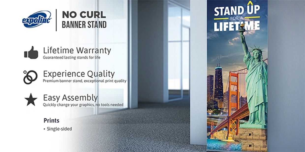 ROC Photographic Printing Banner Stand