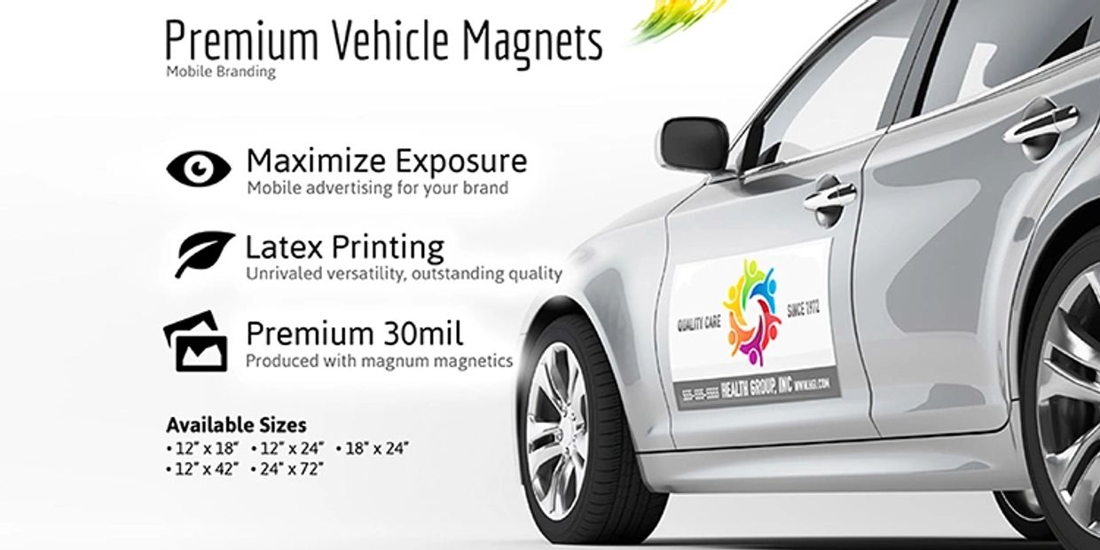 ROC Photographic Printing Vehicle Magnet