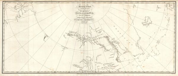 General Chart Shewing the track of H.M. Ships Hecla & Griper...