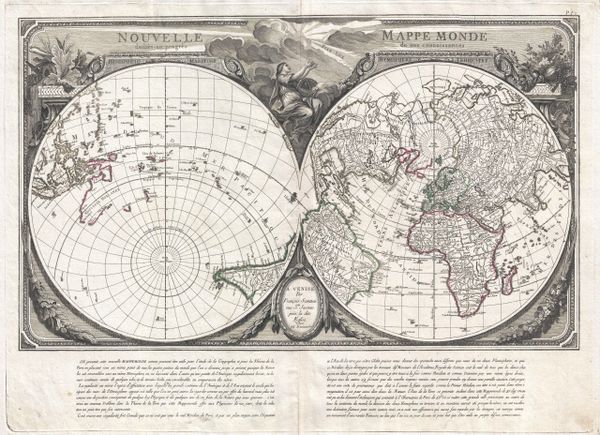 Nouvelle Mappe Monde dédiée au progrès de nos connaissances.