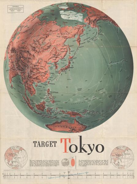 Target Tokyo: Newsmap. Monday, October 18, 1943.