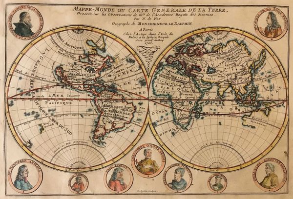 Mappe-Monde ou Carte Universelle de la Terre…
