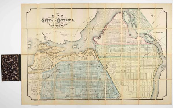 Map of the City of Ottawa.