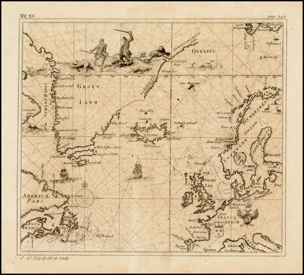 [Map of the North Atlantic]