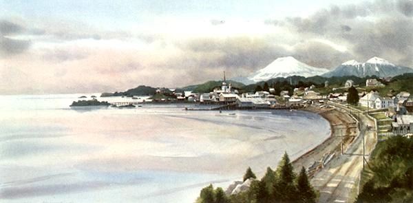 St. Michael's Cathedral, Old Sitka (circa 1911)
