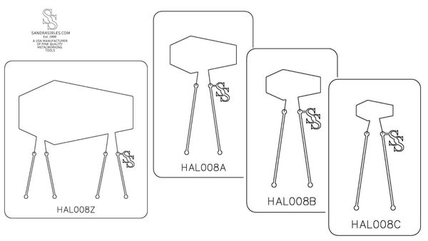 PANCAKE DIE HAL008 COFFIN