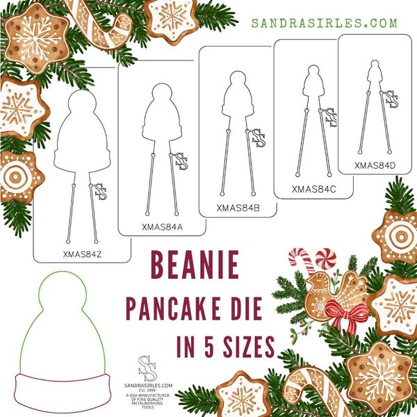 PANCAKE DIE XMAS84 BEANIE