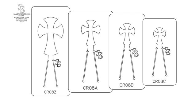 PANCAKE DIE CR08 CROSS 8