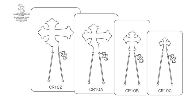 PANCAKE DIE CR10 CROSS 10