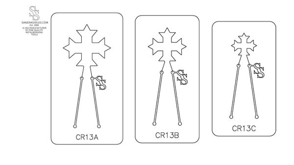 PANCAKE DIE CR13 CROSS 13