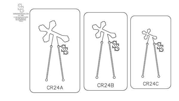 PANCAKE DIE CR24 CROSS 24