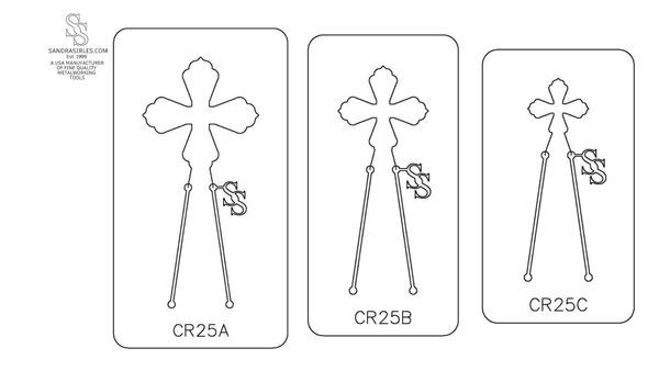 PANCAKE DIE CR25 CROSS 25