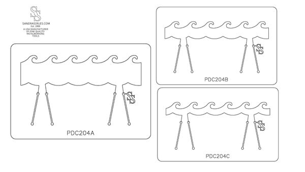 PANCAKE DIE PDC204 CUFF WAVES