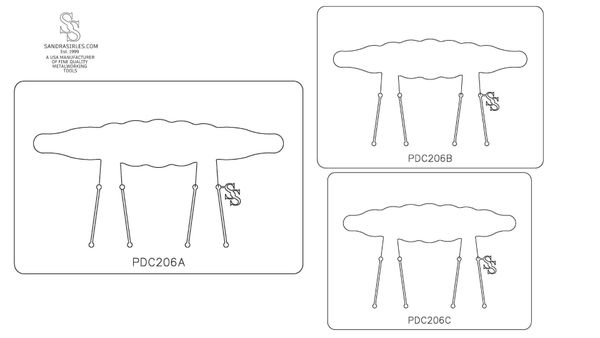 PANCAKE DIE PDC206 CUFF SCALLOP