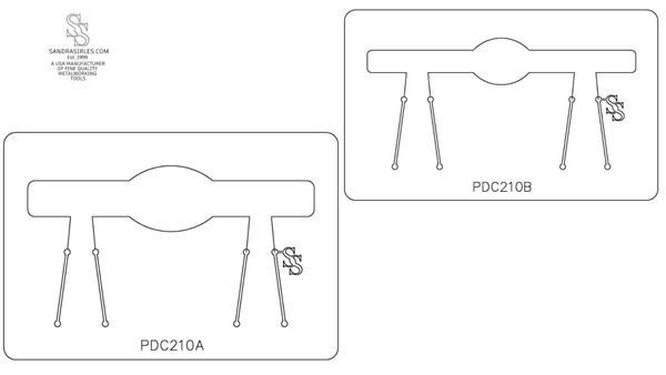 PANCAKE DIE PDC210 CUFF OVAL