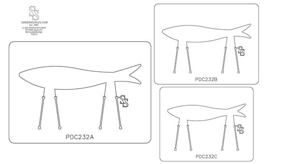 PANCAKE DIE PDC232 CUFF FISH