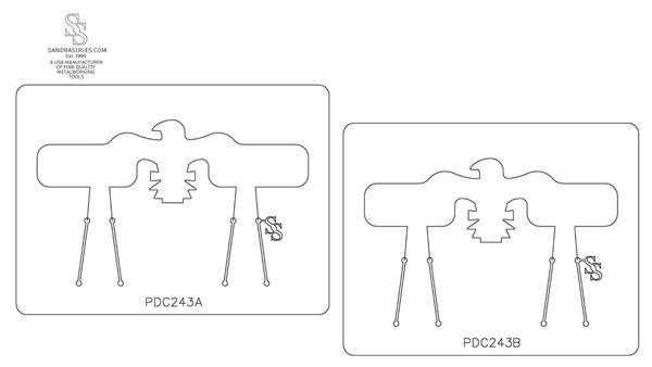 PANCAKE DIE PDC243 CUFF THUNDERBIRD