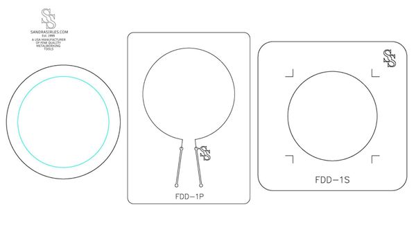 S&P DUOS: LG TRINKET DISH FORMING DIE DUOS: FDD-1S, FDD-1P ROUND