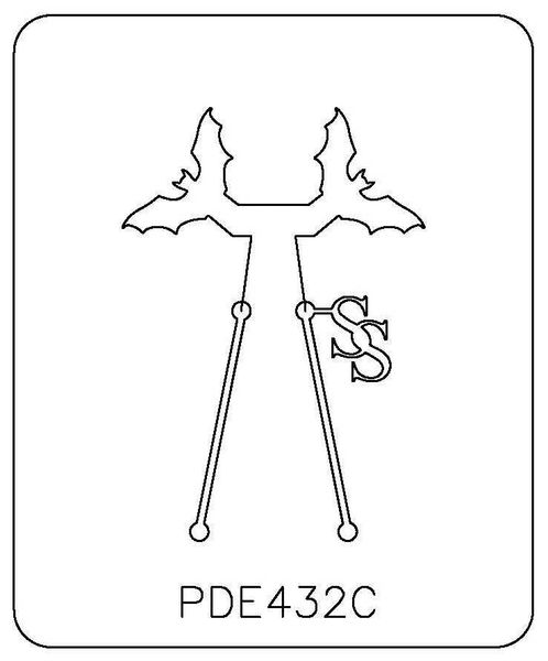 PANCAKE DIE PDE432 BAT LEFT & RIGHT