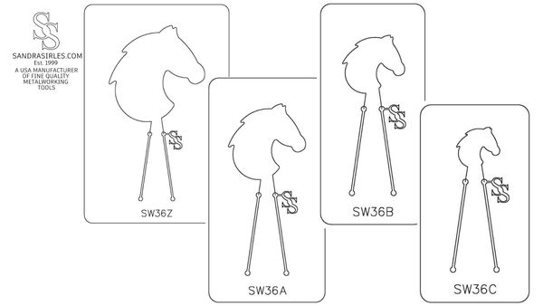 PANCAKE DIE SW36 SW HORSE HEAD