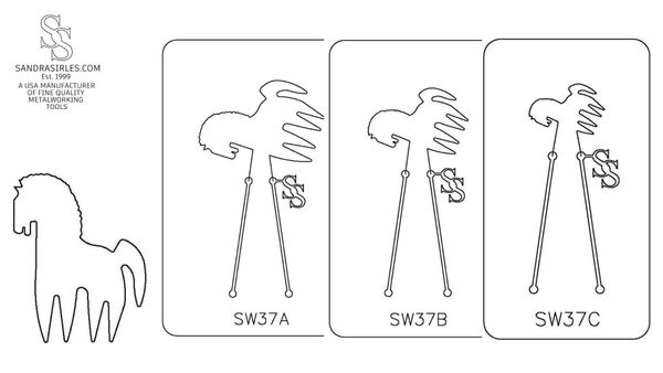 PANCAKE DIE SW37 SW HORSE