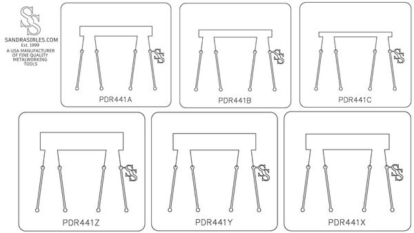 PANCAKE DIE PDR441 RING SHANK RECTANGLE