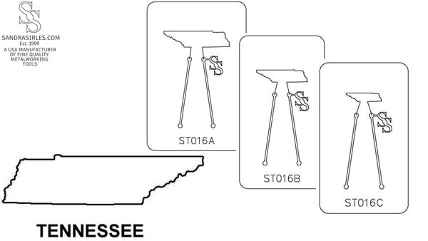 PANCAKE DIE ST016 STATE TENNESSEE