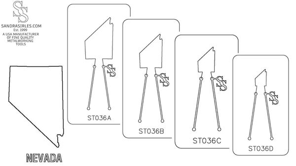 PANCAKE DIE ST036 STATE NEVADA