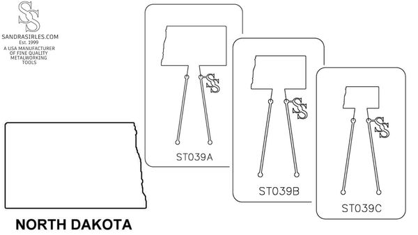 PANCAKE DIE ST039 STATE NORTH DAKOTA
