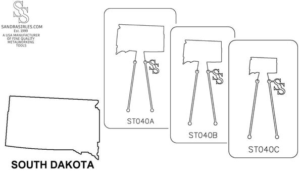 PANCAKE DIE ST040 STATE SOUTH DAKOTA