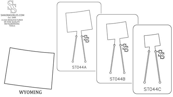 PANCAKE DIE ST044 STATE WYOMING