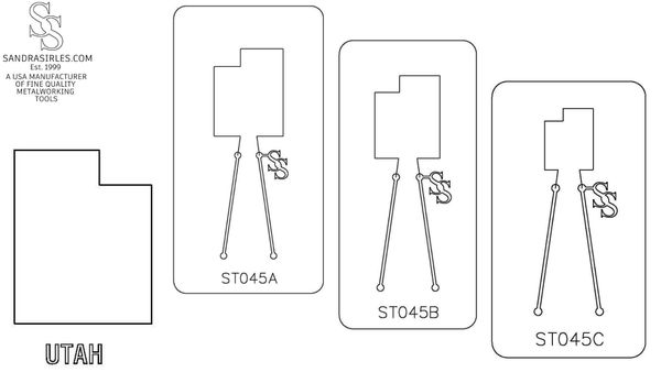 PANCAKE DIE ST045 STATE UTAH