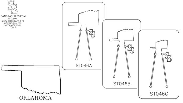 PANCAKE DIE ST046 STATE OKLAHOMA