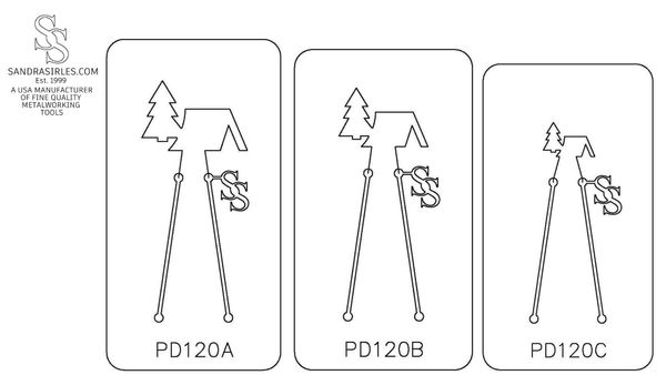 PANCAKE DIE PD120 TENT/TREE