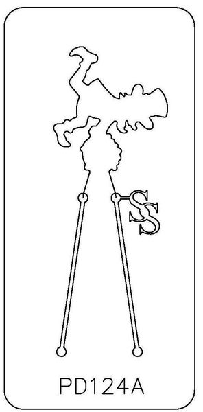 PANCAKE DIE PD124A LG. LEPRECHAUN 2