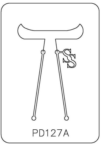 PANCAKE DIE PD127A LG. CANOE