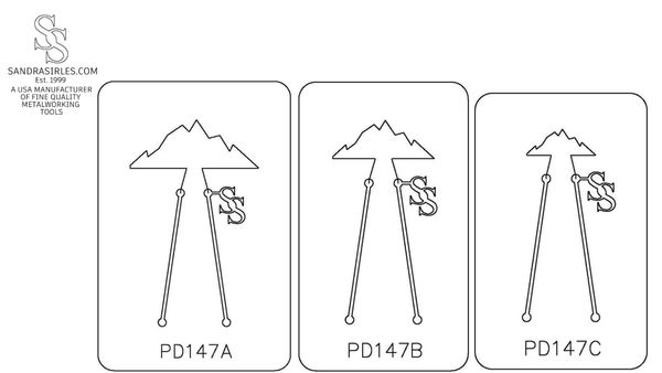 PANCAKE DIE PD147 MOUNTAINS 2