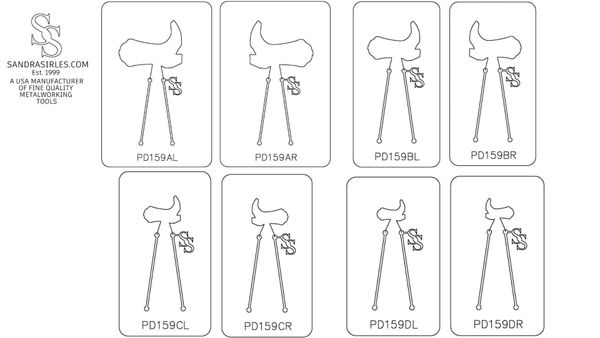 PANCAKE DIE PD159 COWBOY BOOT LEFT OR RIGHT