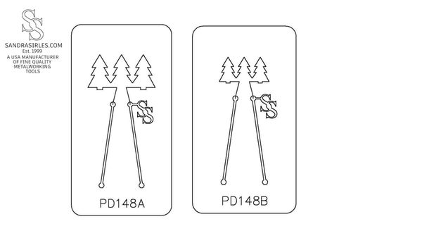 PANCAKE DIE PD148 TREES