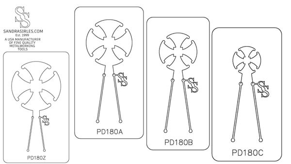 PANCAKE DIE PD180 CANTERBURY CROSS