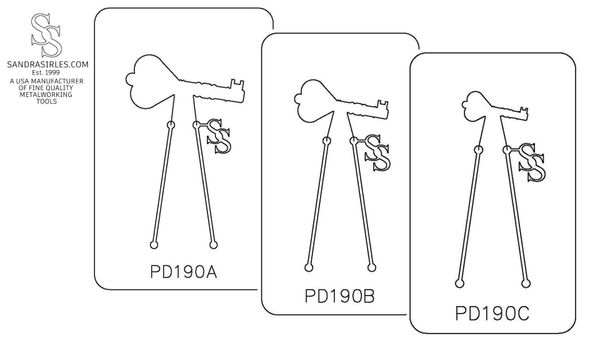 PANCAKE DIE PD190 SKELETON KEY