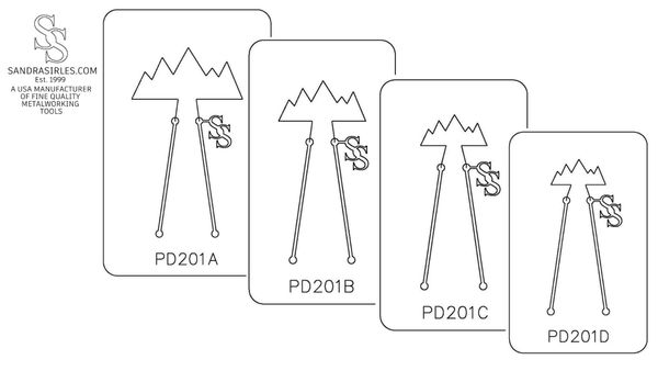 PANCAKE DIE PD201 MOUNTAINS 3