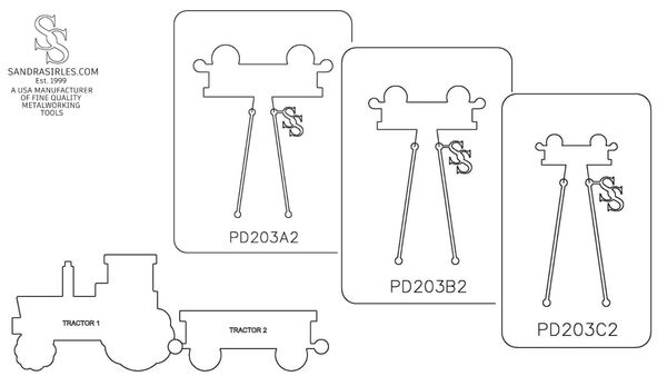 PANCAKE DIE PD203-2 TRACTOR 2