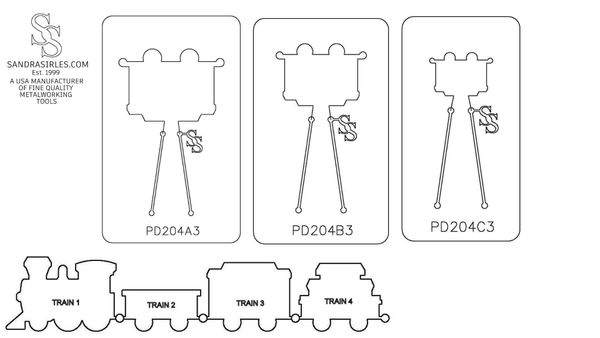 PANCAKE DIE PD204-3 TRAIN 3